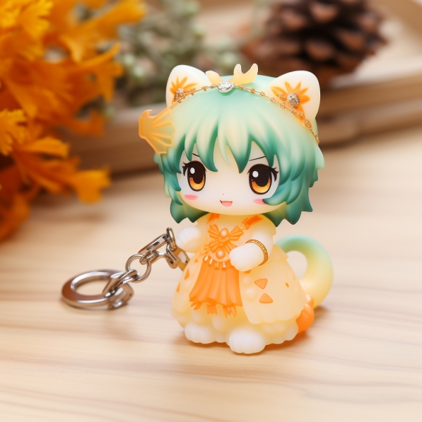 plastic pvc keychain custom